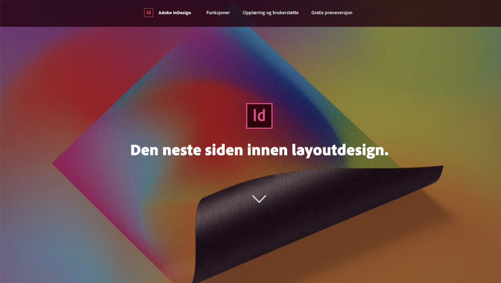 Adobe Indesign - Sandaunet Dersignbyrå