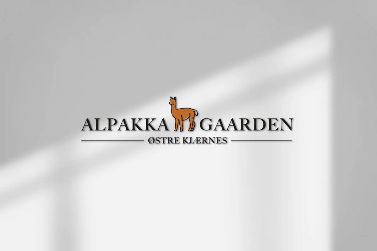Alpakkagaarden Logo vegg